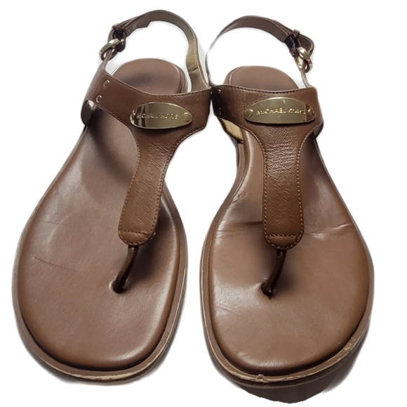 MICHAEL KORS Leather Sandals - Picture 9 of 13